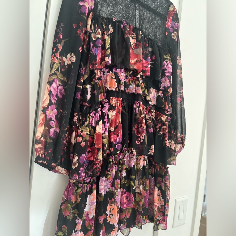 Floral tiered Zara dress